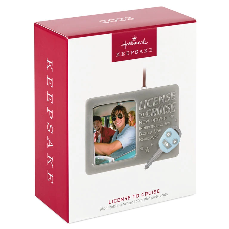 Hallmark License To Cruise 2023 Metal Photo Frame Ornament 6 Hallmark License To Cruise 2023 Metal Photo Frame Ornament - Image 4