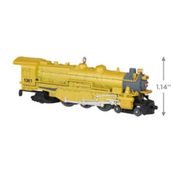 Hallmark Lionel® Trains Yellow 1361 Pennsylvania K4 Steam Locomotive Metal Ornament 10 Hallmark Lionel® Trains Yellow 1361 Pennsylvania K4 Steam Locomotive Metal Ornament -Hallmark Lionel Trains Engine Keepsake Ornament 2199QXE3267 03