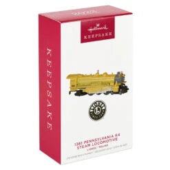 Hallmark Lionel® Trains Yellow 1361 Pennsylvania K4 Steam Locomotive Metal Ornament 11 Hallmark Lionel® Trains Yellow 1361 Pennsylvania K4 Steam Locomotive Metal Ornament -Hallmark Lionel Trains Engine Keepsake Ornament 2199QXE3267 04