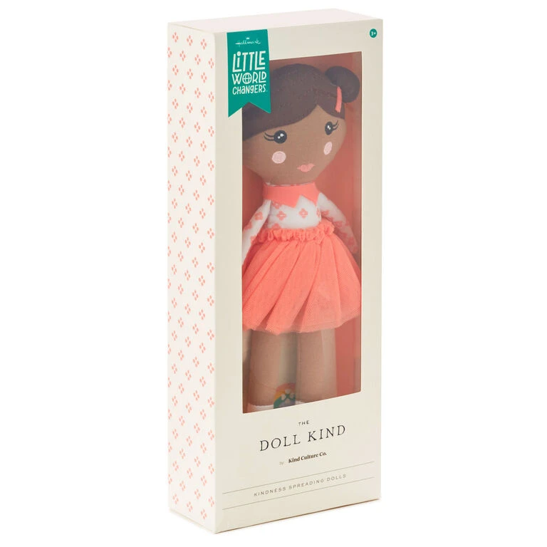 Hallmark Little World Changers™ And Kind Culture Co. The Doll Kind Dark Skin Girl, 12" 8 Hallmark Little World Changers™ And Kind Culture Co. The Doll Kind Dark Skin Girl, 12" - Image 6