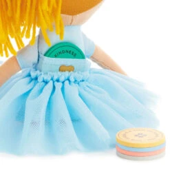 Hallmark Little World Changers™ And Kind Culture Co. The Doll Kind Light Skin Girl, 12" 12 Hallmark Little World Changers™ And Kind Culture Co. The Doll Kind Light Skin Girl, 12" -Hallmark Little World Changers Light Skin Girl Doll With Tokens 1KID2085 03