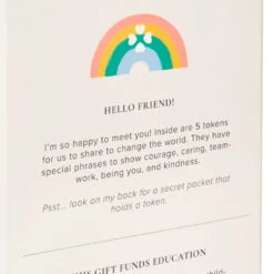 Hallmark Little World Changers™ And Kind Culture Co. The Doll Kind Light Skin Girl, 12" 17 Hallmark Little World Changers™ And Kind Culture Co. The Doll Kind Light Skin Girl, 12" -Hallmark Little World Changers Light Skin Girl Doll With Tokens 1KID2085 08