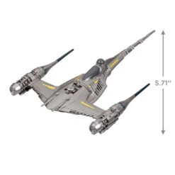 Hallmark Star Wars: The Mandalorian™ The Mandalorian's N-1 Starfighter™ Ornament 10 Hallmark Star Wars: The Mandalorian™ The Mandalorian's N-1 Starfighter™ Ornament -Hallmark Mandalorian Starfighter Keepsake Ornament 2999QXI7119 03