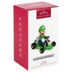 Hallmark Nintendo Mario Kart™ Luigi Ornament -Hallmark Mario Kart Luigi Keepsake Ornament 1899QXI6337 04