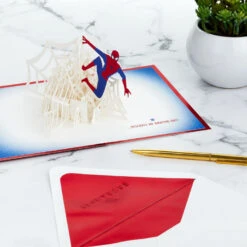 Hallmark Marvel Spider-Man You Deserve An Amazing Day 3D Pop-Up Card 17 Hallmark Marvel Spider-Man You Deserve An Amazing Day 3D Pop-Up Card -Hallmark Marvel SpiderMan Amazing 3D PopUp Card 1499LAD2901 07
