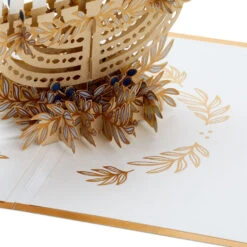 Hallmark Season Full Of Light 3D Pop-Up Hanukkah Card -Hallmark Menorah 3D PopUp Hanukkah Card 5XXH1003 04