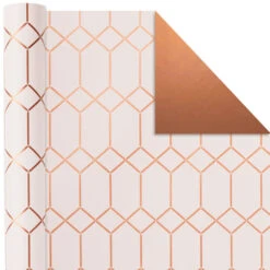 Hallmark Metallic Shimmer 3-Pack Reversible Wrapping Paper, 120 Sq. Ft. Total -Hallmark Metallic Shimmer 3Pack Reversible Wrapping Paper 5EWR2435 05