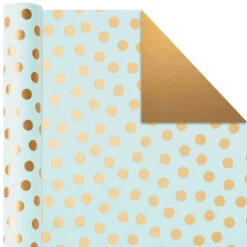 Hallmark Metallic Shimmer 3-Pack Reversible Wrapping Paper, 120 Sq. Ft. Total -Hallmark Metallic Shimmer 3Pack Reversible Wrapping Paper 5EWR2435 06