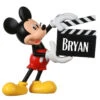 Hallmark Disney Mickey Mouse With Clapperboard Personalized Ornament -Hallmark Mickey Mouse Clapperboard Personalized Ornament 2499QHE1960B1 01