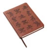 Hallmark Disney Mickey Mouse Brown Faux Leather Journal -Hallmark Mickey Mouse Drawings Brown Faux Leather Notebook 5HWJ6940 01