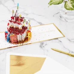 Hallmark Disney Mickey Mouse Cake 3D Pop-Up Birthday Card -Hallmark Mickey Mouse and Pluto Cake 3D PopUp Birthday Card 1499LAD2724 06