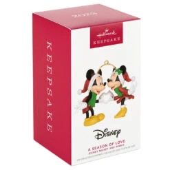 Hallmark Disney Mickey And Minnie A Season Of Love Ornament 11 Hallmark Disney Mickey And Minnie A Season Of Love Ornament -Hallmark Mickey and Minnie Hands Heart Keepsake Ornament 2099QXD6667 04