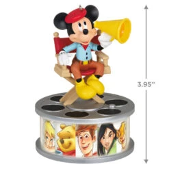Hallmark Disney 100 Years Of Wonder Director Mickey Mouse Ornament With Light And Sound 10 Hallmark Disney 100 Years Of Wonder Director Mickey Mouse Ornament With Light And Sound -Hallmark Mickey in Director Chair Keepsake Ornament 2999QXD6727 03