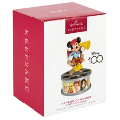 Hallmark Disney 100 Years Of Wonder Director Mickey Mouse Ornament With Light And Sound 11 Hallmark Disney 100 Years Of Wonder Director Mickey Mouse Ornament With Light And Sound -Hallmark Mickey in Director Chair Keepsake Ornament 2999QXD6727 04