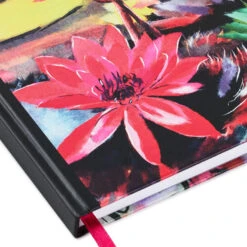 Hallmark ArtLifting Floral Artwork Journal, 6x8 -Hallmark Midori Suiren Lotus and Poppy Artlifting Journal 3HWJ2117 05