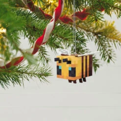Hallmark Minecraft Bee Ornament -Hallmark Minecraft Bee Keepsake Ornament 1399QXI7189 02