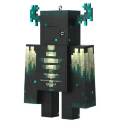 Hallmark Minecraft Warden Ornament With Light 13 Hallmark Minecraft Warden Ornament With Light -Hallmark Minecraft Warden Keepsake Ornament 1999QXI6347 06