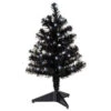 Hallmark Miniature Black Pre-Lit Christmas Tree, 18.75" 2 Hallmark Miniature Black Pre-Lit Christmas Tree, 18.75" -Hallmark Miniature Black PreLit Christmas Tree 2499QSB6246 01