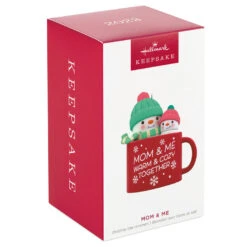Hallmark Mom & Me Hot Cocoa Mug 2023 Ornament 11 Hallmark Mom & Me Hot Cocoa Mug 2023 Ornament -Hallmark Mom Me Snowmen in Mug Keepsake Ornament 1599QGO2577 04