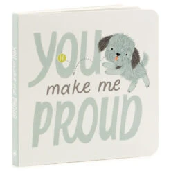 Hallmark MopTops Shaggy Dog Stuffed Animal With You Make Me Proud Board Book 11 Hallmark MopTops Shaggy Dog Stuffed Animal With You Make Me Proud Board Book -Hallmark MopTops Dog Plush Stuffed Animal Board Book 1KID1532 04