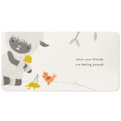 Hallmark MopTops Highland Sheep Stuffed Animal With You Are Kind Board Book 13 Hallmark MopTops Highland Sheep Stuffed Animal With You Are Kind Board Book -Hallmark MopTops Plush Sheep Stuffed Animal Board Book 1KID1535 06