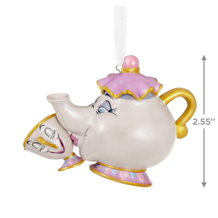 Hallmark Disney Beauty And The Beast A Mother's Love Porcelain Ornament 5 Hallmark Disney Beauty And The Beast A Mother's Love Porcelain Ornament - Image 3