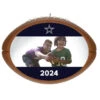Hallmark NFL Football Dallas Cowboys Text And Photo Personalized Ornament