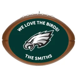 Hallmark NFL Football Philadelphia Eagles Text Personalized Ornament
