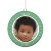 Hallmark New Baby Personalized Text And Photo Ceramic Ornament -Hallmark New Baby Personalized Round Ceramic Ornament 1999QHE1711B31 01