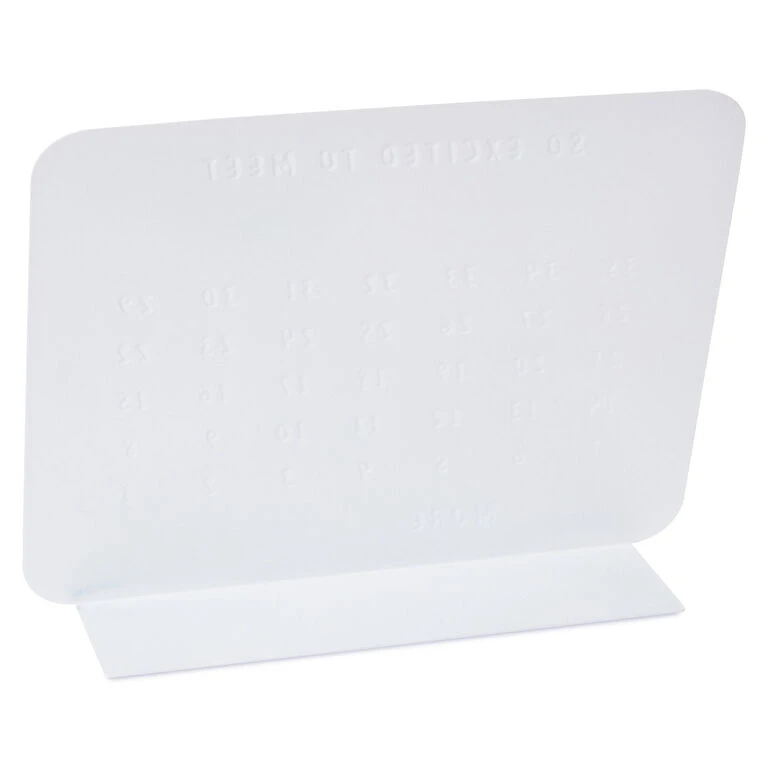 Hallmark So Excited To Meet You Magnetic Baby Countdown Board 4 Hallmark So Excited To Meet You Magnetic Baby Countdown Board - Image 2