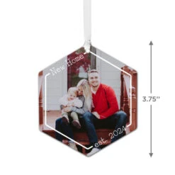Hallmark New Home Personalized Text And Photo Metal Ornament 7 Hallmark New Home Personalized Text And Photo Metal Ornament -Hallmark New Home Personalized Christmas Ornament 1OFM1002B1 03