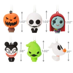Mini Disney Tim Burton's The Nightmare Before Christmas Shatterproof Hallmark Ornaments, Set Of 6 9 Mini Disney Tim Burton's The Nightmare Before Christmas Shatterproof Hallmark Ornaments, Set Of 6 -Hallmark Nightmare Before Christmas Christmas Ornaments 3HCM2372 03