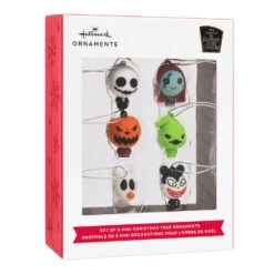 Mini Disney Tim Burton's The Nightmare Before Christmas Shatterproof Hallmark Ornaments, Set Of 6 10 Mini Disney Tim Burton's The Nightmare Before Christmas Shatterproof Hallmark Ornaments, Set Of 6 -Hallmark Nightmare Before Christmas Christmas Ornaments 3HCM2372 04