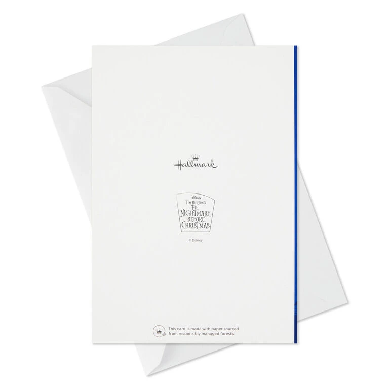 Hallmark Disney Tim Burton's The Nightmare Before Christmas Hauntingly Happy Boxed Cards, Pack Of 16 9 Hallmark Disney Tim Burton's The Nightmare Before Christmas Hauntingly Happy Boxed Cards, Pack Of 16 - Image 7