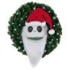 Hallmark Disney Tim Burton's The Nightmare Before Christmas Jack Skellington Wreath With Light, Sound And Motion, 24" -Hallmark Nightmare Before Christmas Jack Skellington Talking Wreath 1QFM3343 01