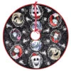 Hallmark Disney Tim Burton's The Nightmare Before Christmas Halloween Town Christmas Tree Skirt, 48"