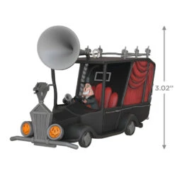 Hallmark Disney Tim Burton's The Nightmare Before Christmas Sound The Alarms! Ornament With Sound -Hallmark Nightmare Before Christmas Mayors Car Keepsake Ornament 2699QXD6649 03