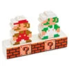 Hallmark Nintendo Super Mario Bros.® Mario And Luigi Salt And Pepper Shakers, Set Of 3 -Hallmark Nintendo Super Mario Luigi Salt And Pepper Shaker Set 1NIT1001 01