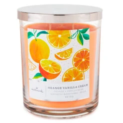 Hallmark Orange Vanilla Cream 3-Wick Jar Candle, 16 Oz.