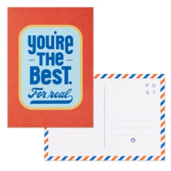 Hallmark Keep It Sunny Postcards, Book Of 10 -Hallmark Orange and Blue Keep It Sunny Postcards 1SOM3857 05