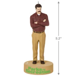 Hallmark Parks And Recreation Ron Swanson Ornament With Sound -Hallmark Parks and Rec Ron Swanson Keepsake Ornament 2199QXI7277 03