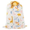 Hallmark 28" Pastel Animals Large Fabric Gift Bag With Tag 2 Hallmark 28" Pastel Animals Large Fabric Gift Bag With Tag -Hallmark Pastel Animals Fabric Gift Sack With Tag 1499EGB7167 01