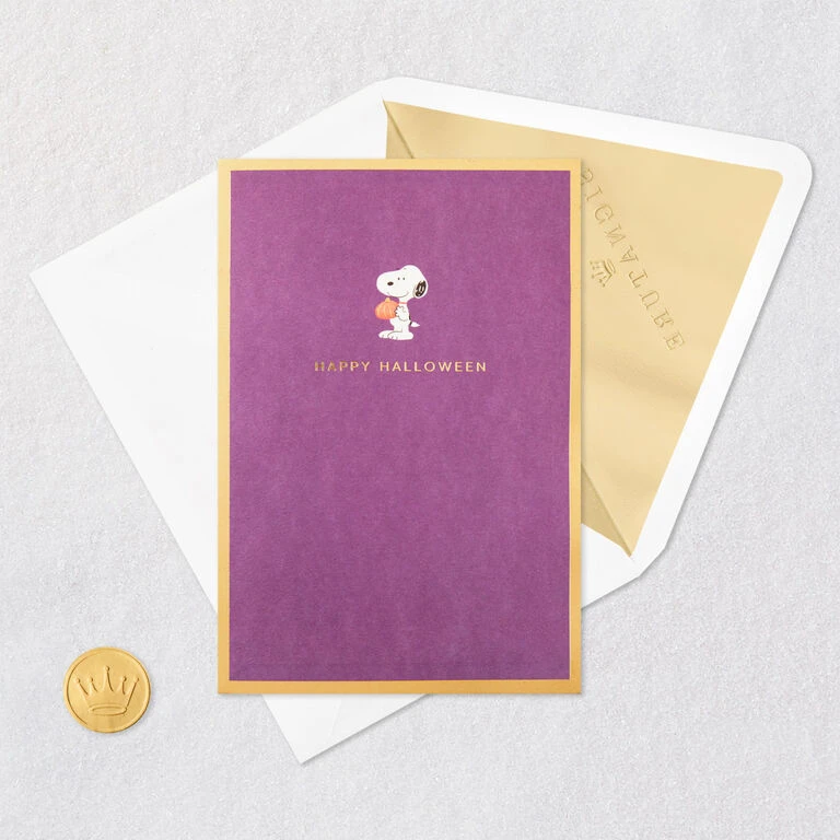 Hallmark Peanuts® Trick Or Treat 3D Pop-Up Halloween Card 6 Hallmark Peanuts® Trick Or Treat 3D Pop-Up Halloween Card - Image 4