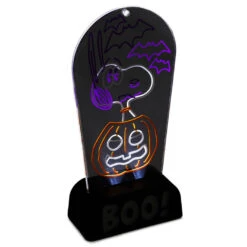 Hallmark Peanuts® Snoopy Boo! Light-Up Sign 7 Hallmark Peanuts® Snoopy Boo! Light-Up Sign -Hallmark Peanuts Snoopy Boo LightUp Sign 1HGN1517 03