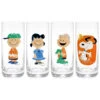 Hallmark Peanuts® Snoopy And Friends Tall Drinking Glasses, Set Of 4 -Hallmark Peanuts Snoopy and Friends Tall Drinking Glasses Set of 4 1PAJ3545 01