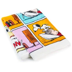 Hallmark Peanuts® Snoopy And Linus Comic Strip Throw Blanket, 50x60 6 Hallmark Peanuts® Snoopy And Linus Comic Strip Throw Blanket, 50x60 -Hallmark Peanuts Snoopy and Linus Comic Strip Throw Blanket 1PAJ3509 02