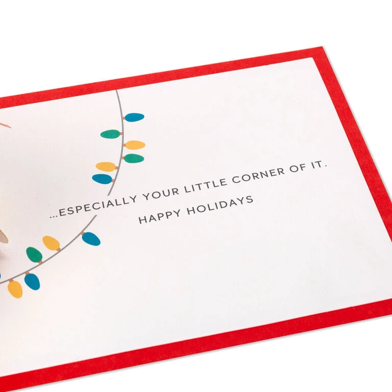 Hallmark Peanuts® Snoopy Joy To The World 3D Pop-Up Christmas Card 6 Hallmark Peanuts® Snoopy Joy To The World 3D Pop-Up Christmas Card - Image 4