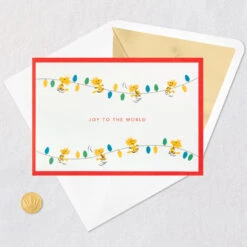 Hallmark Peanuts® Snoopy Joy To The World 3D Pop-Up Christmas Card 15 Hallmark Peanuts® Snoopy Joy To The World 3D Pop-Up Christmas Card -Hallmark Peanuts Snoopy and Woodstock 3D PopUp Christmas Card 1499IXC8994 05