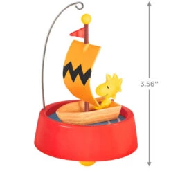 Hallmark The Peanuts® Gang Windward Woodstock Ornament -Hallmark Peanuts Woodstock Sailing Keepsake Ornament 1999QXI7057 03