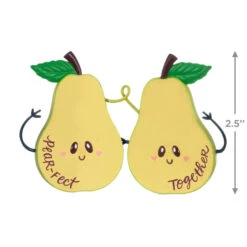 Hallmark Pear-fect Together Ornament 10 Hallmark Pear-fect Together Ornament -Hallmark Pearfect Together Fruit Keepsake Ornament 1899QGO2887 03